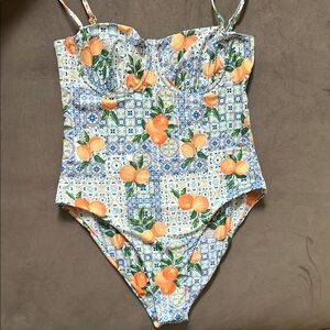 Primark Citrus Print One-Piece Swimsuit